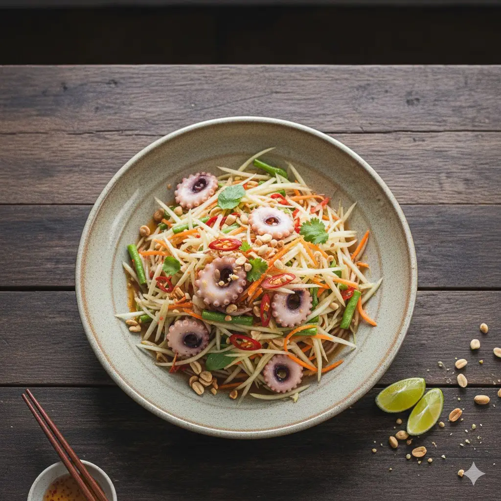 Hình ảnh Gỏi bạch tuộc - phần