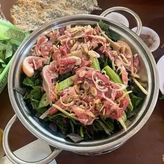 Hình ảnh Dê hấp tía tô