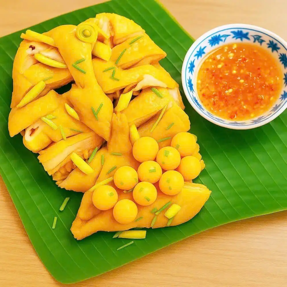 Hình ảnh Gà Ủ Muối & Chân Gà Sốt Thái - Trần Xuân Soạn