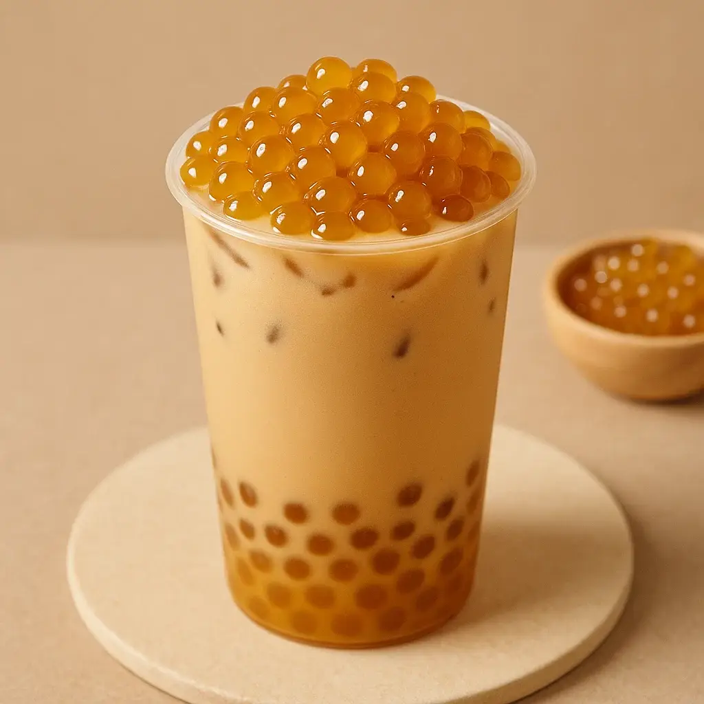 Hình ảnh Trà sữa oolong Kim Tuyên