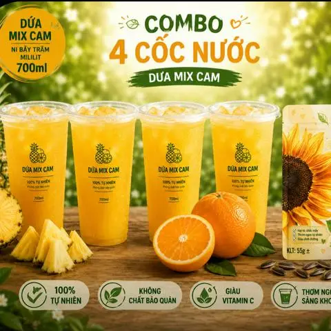 Hình ảnh Nước Ép Trái Cây & Sinh Tố Hoa Quả - Vĩnh Hưng