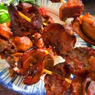 Hình ảnh Mề gà nướng