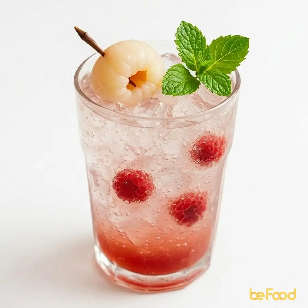 Hình ảnh Soda phúc bồn tử