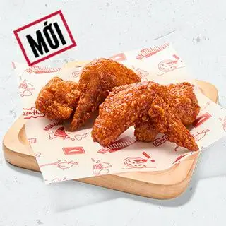 Hình ảnh Cánh Gà Giòn Xốt Hàn Mật Ong (4 Miếng)