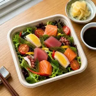 Hình ảnh Mini salad hải sản