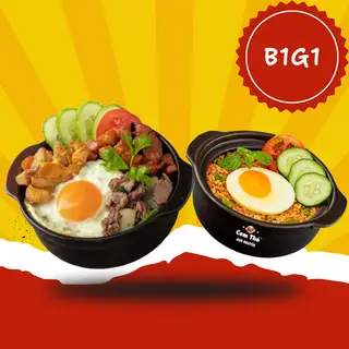 Hình ảnh Mua 1 cơm thố đặc biệt tặng 1 cơm thố ốp la