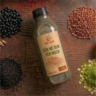 Hình ảnh Sữa mè đen yến mạch
