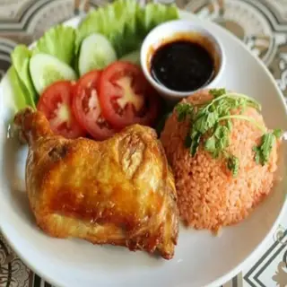 Hình ảnh Cơm gà roti