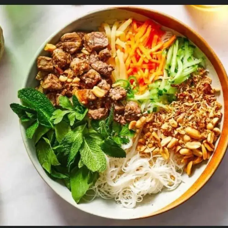 Hình ảnh Combo 4 bún trộn đặc biệt - 4 trà tắc