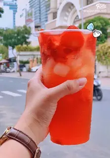 Hình ảnh Trà dâu tây
