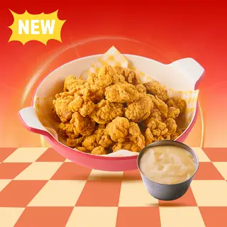 Hình ảnh Gà Popcorn Sốt Buffalo