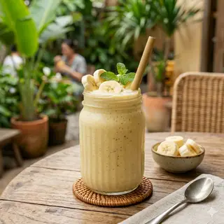 Hình ảnh Sinh tố chuối