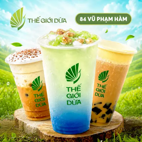 Hình ảnh Thế Giới Dừa - Nước Dừa Tươi Mix, Matcha & Chè Dừa Dầm - Vũ Phạm Hàm