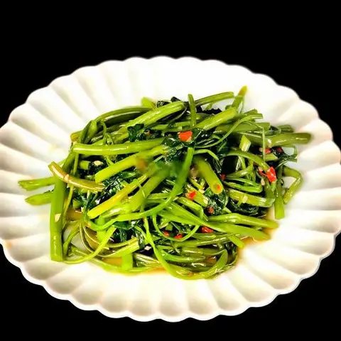 Hình ảnh Rau muống xào kiểu Thái