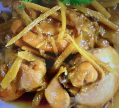 Hình ảnh Cơm gà kho gừng