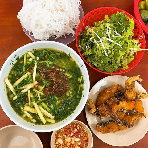 Hình ảnh Combo 2 Bún chấm suất nhiều cá