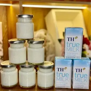 Hình ảnh Yến chưng sữa tươi 80ml - TH True milk