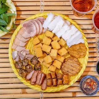 Hình ảnh Combo bún đậu tá lả lớn 1 người - 1 ly Coca lớn
