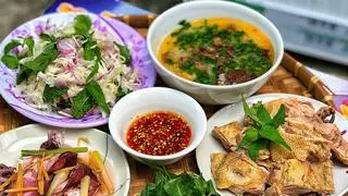Hình ảnh Cháo gỏi vịt 2 người ăn