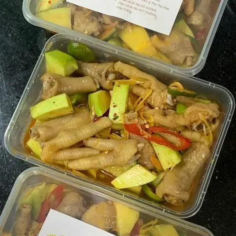 Hình ảnh Chân Gà Sốt Thái Cô Vân - Ăn Vặt Tân Phú - Gò Dầu