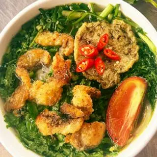 Hình ảnh Bún cá lóc phi lê chiên - chả cá thác lác