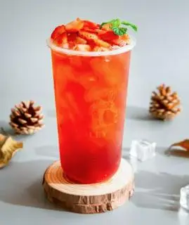 Hình ảnh Trà dâu rể làm bể bình bông