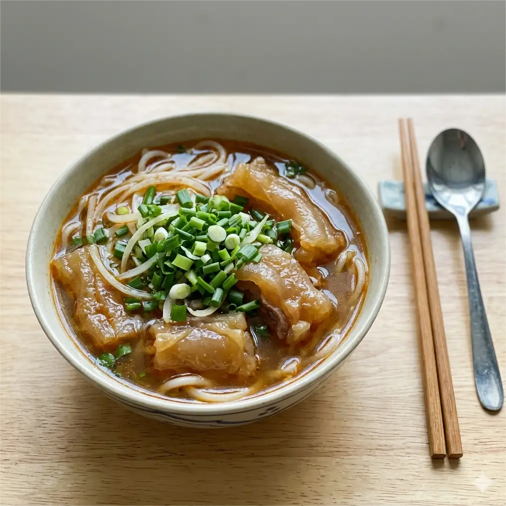 Hình ảnh Bún bò tái gân
