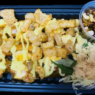 Hình ảnh Bánh tráng cuốn tóp mỡ