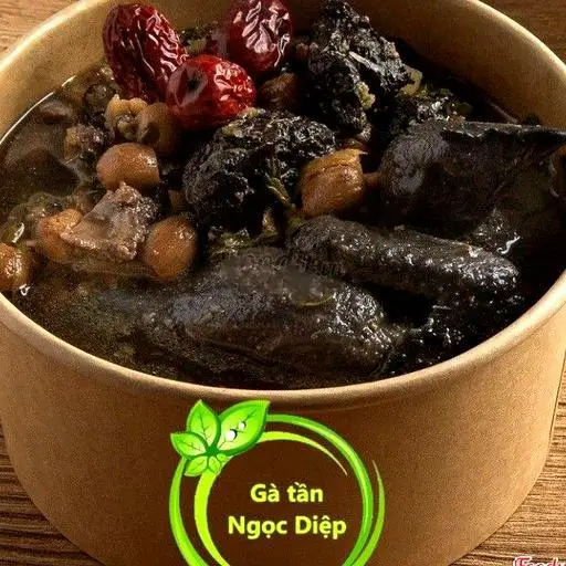 Hình ảnh Gà Ác Hạt Sen Tần Thuốc Bắc Ngải Cứu