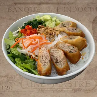 Hình ảnh Bún thịt nướng chả giò