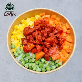 Hình ảnh Cơm trộn xá xíu