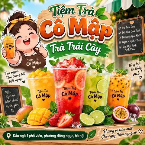 Hình ảnh Tiệm Trà Cô Mập - Phố Viên