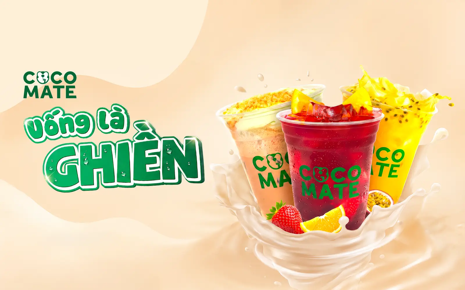 Hình ảnh Cocomate - Nước Dừa Tươi, Cà Phê Sữa Dừa & Trà Sữa Hạt - Pasteur
