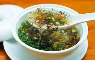 Hình ảnh Súp tóc tiên chay