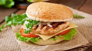 Hình ảnh Hamburger gà