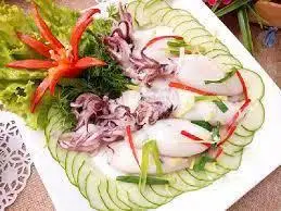 Hình ảnh Mực hấp gừng