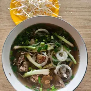 Hình ảnh Phở tái gân vụn