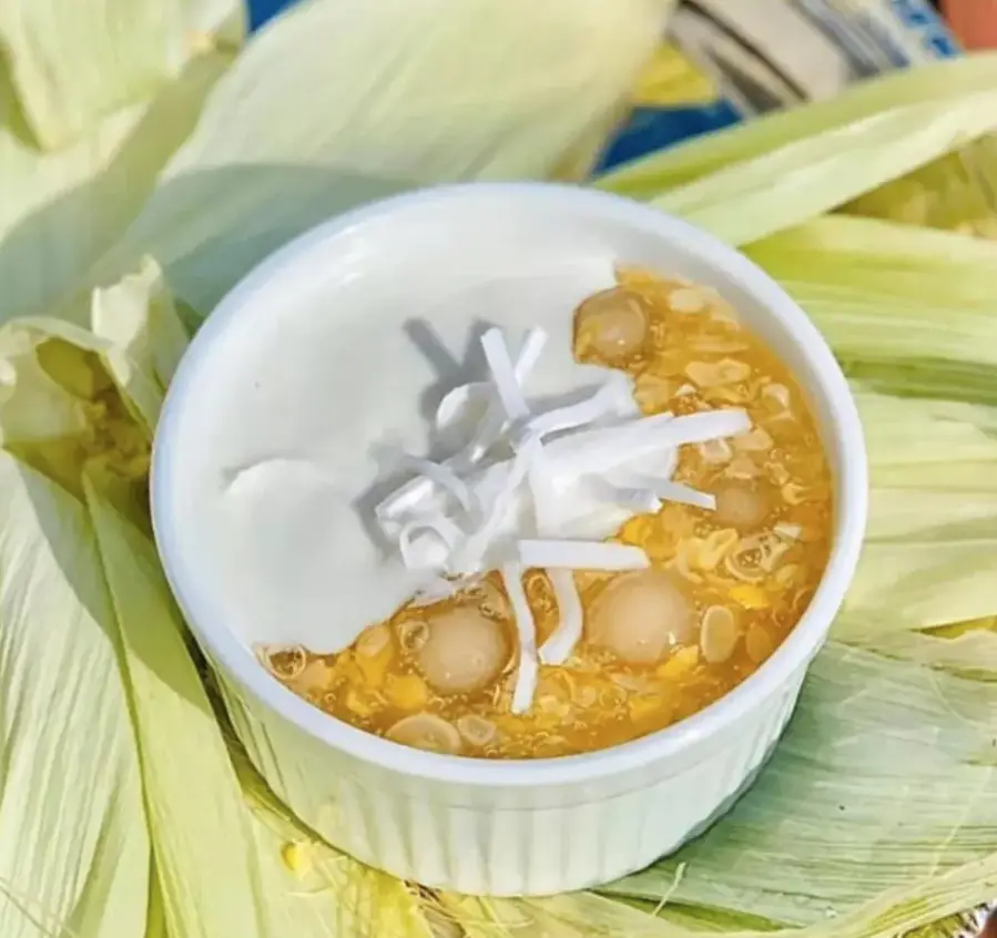 Hình ảnh Bắp ngọt trân châu dừa non
