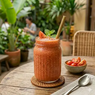 Hình ảnh Sinh tố cà chua
