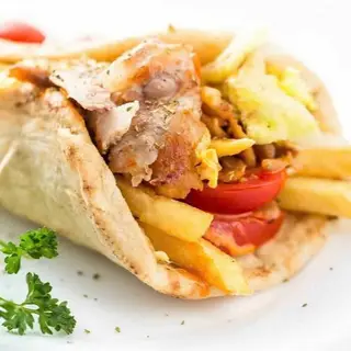 Hình ảnh Combo 2 kebab cuộn Hy Lạp không rau
