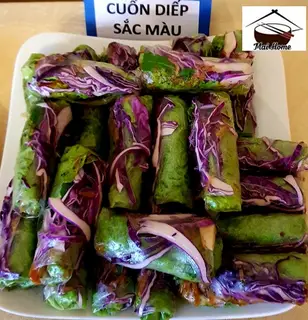 Hình ảnh Cuốn diếp sắc màu chay - 2 cuốn