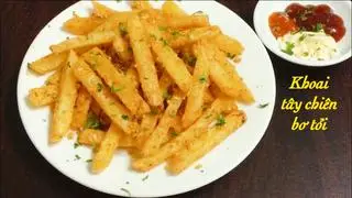Hình ảnh Khoai tây chiên bơ tỏi