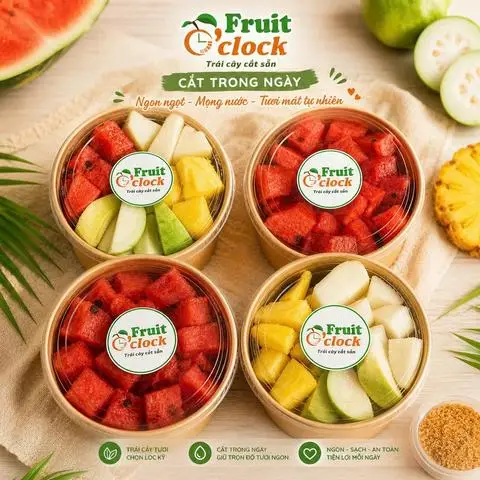Hình ảnh Fruit O’Clock - Trái Cây Cắt Sẵn - Đường Số 36