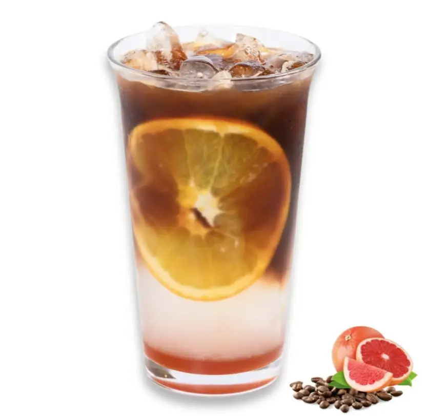 Hình ảnh Fresh grapefruit americano