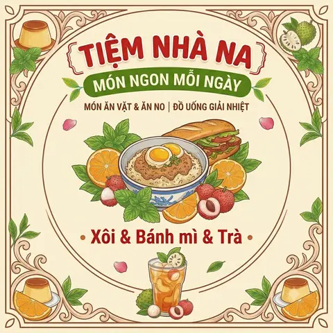 Hình ảnh Quán Nhà Na - Xôi, Bánh Mì & Trà Trái Cây - Khuất Duy Tiến