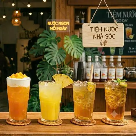 Hình ảnh Tiệm Nước Nhà Sóc - Trà Đá & Đồ Uống - Nguyễn Thị Định