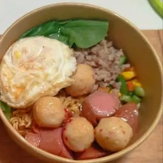 Hình ảnh Mì trộn indomie thập cẩm