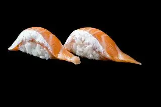 Hình ảnh Bụng cá hồi - nigiri salmon belly