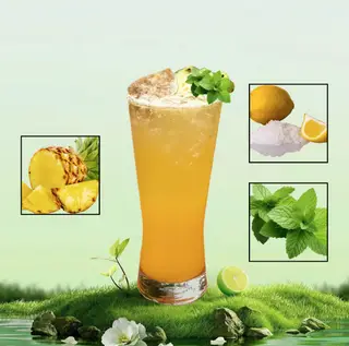 Hình ảnh Dứa bạc hà chanh muối