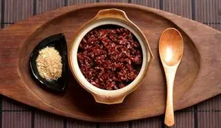 Hình ảnh Cơm gạo lứt - muối mè